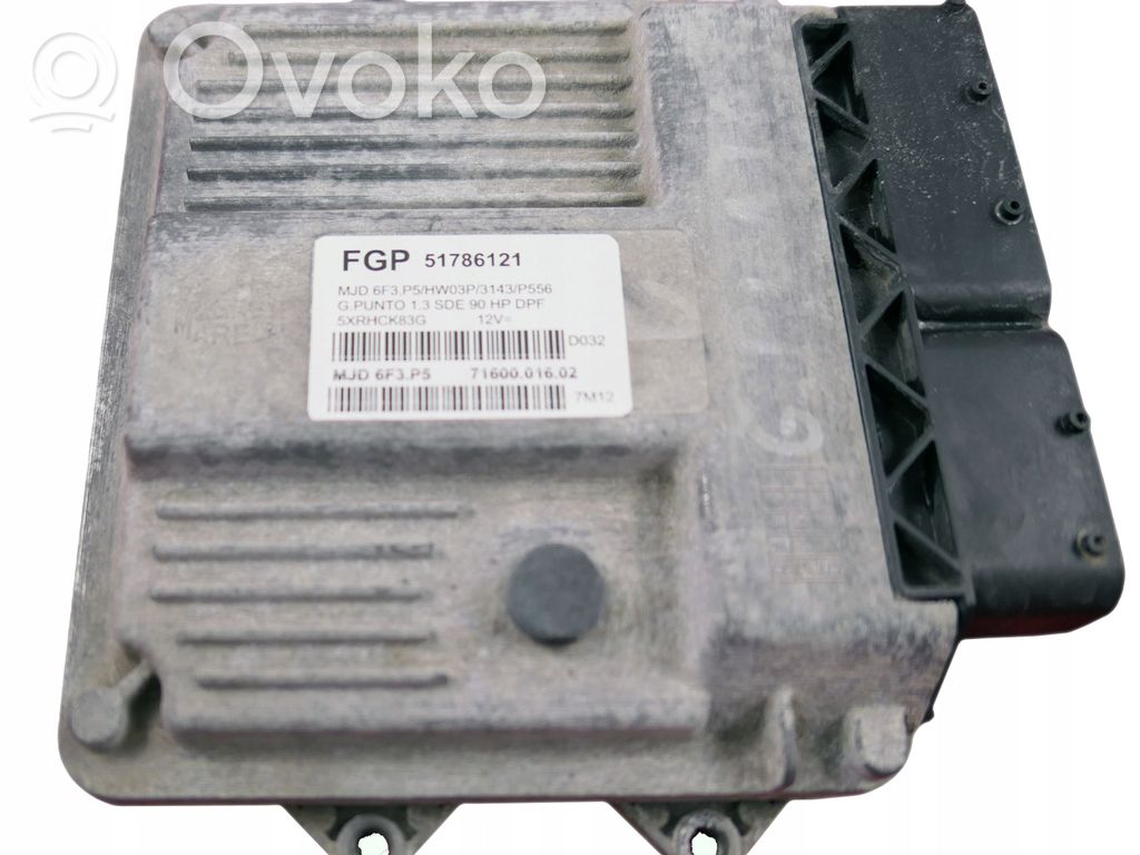 Fiat Panda II Engine control unit/module 