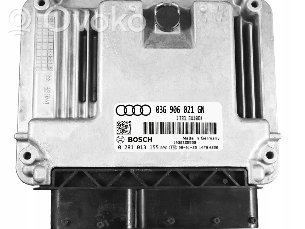 Volkswagen PASSAT B6 Engine control unit/module 
