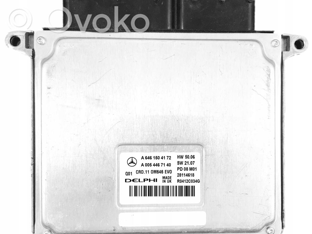 Engine control unit/module   A6461504172,28114618,A0054467140,R0412C034G