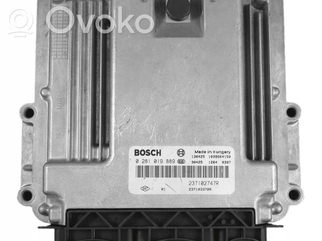 Renault Clio IV Engine control unit/module 