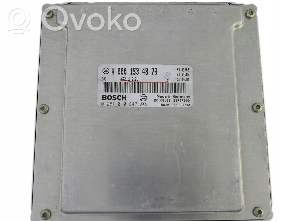 Mercedes-Benz E W210 Engine control unit/module 