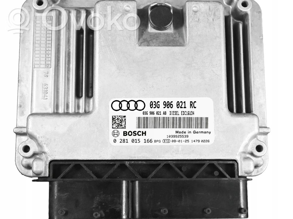 Engine control unit/module   03G906021RC,0281015166