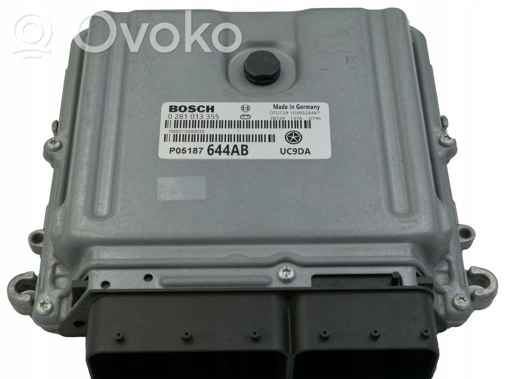 Dodge Journey Dzinēja vadības bloks 