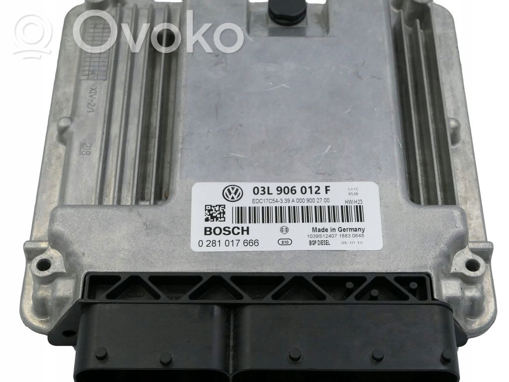 Volkswagen Crafter Engine control unit/module 