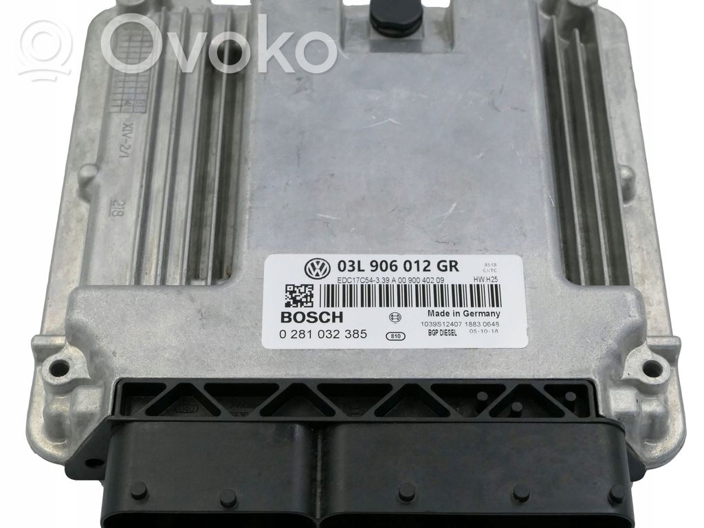 Volkswagen Crafter Engine control unit/module 