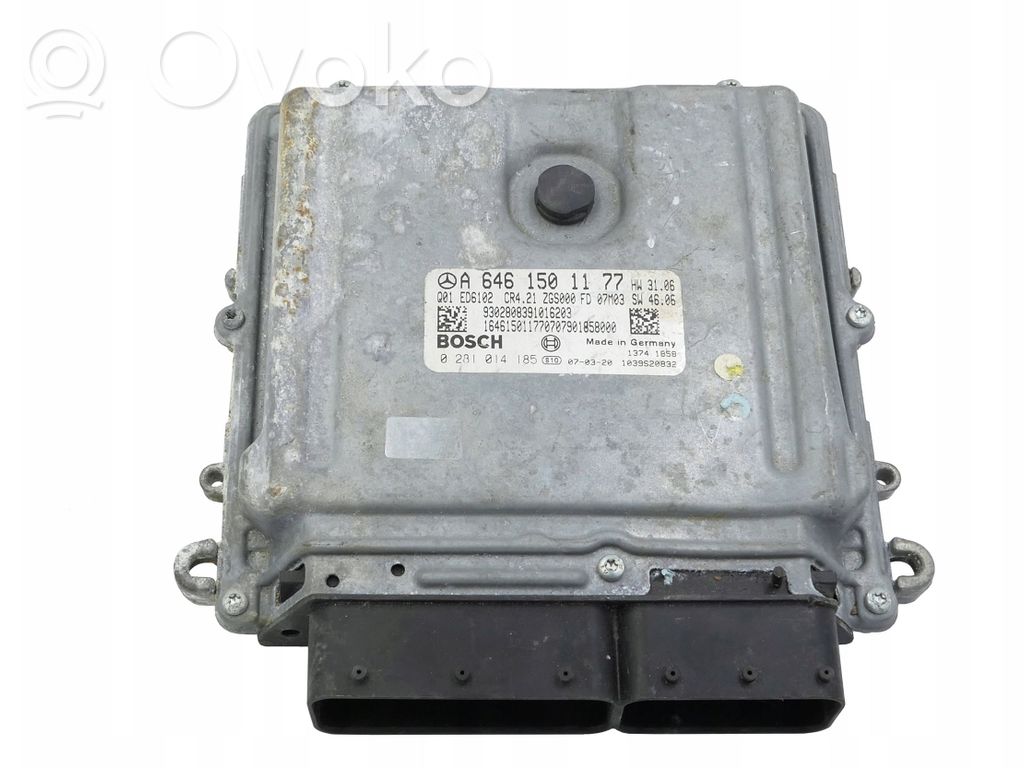 Mercedes-Benz Vito Viano W639 Sterownik / Moduł ECU 