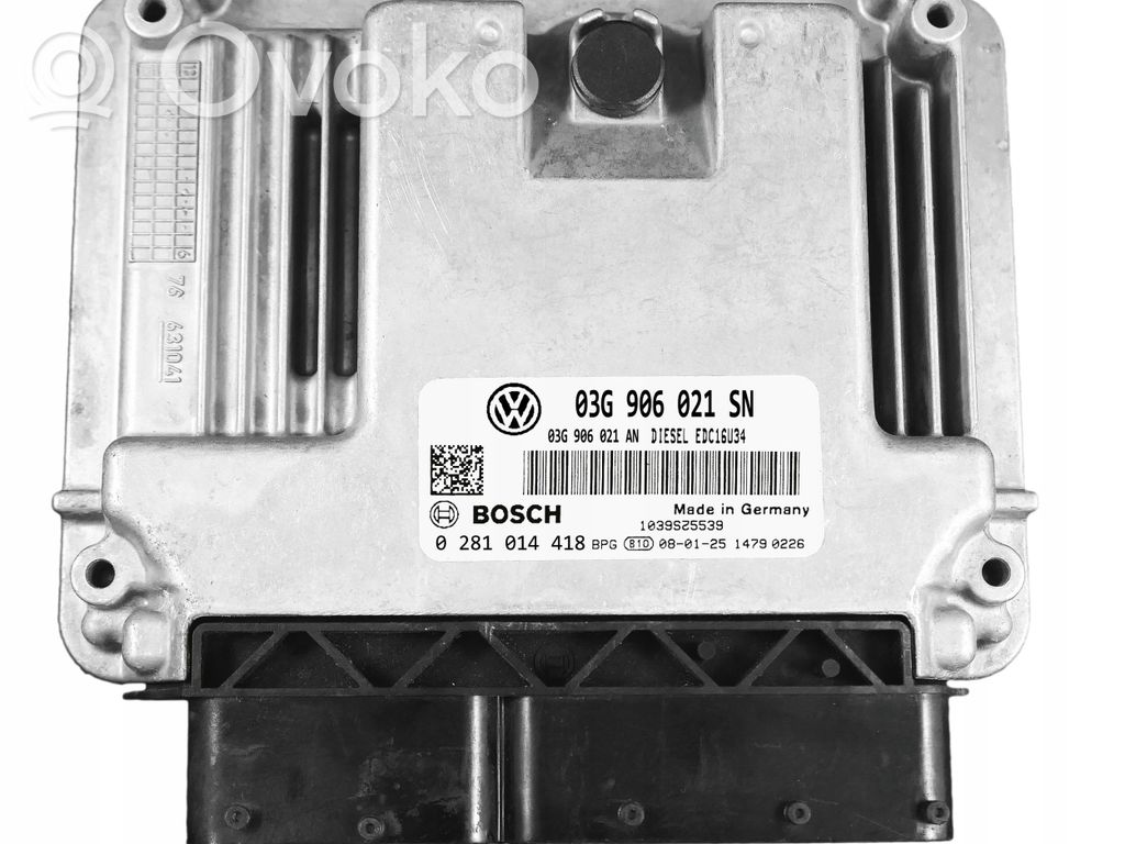 Seat Altea Engine control unit/module 