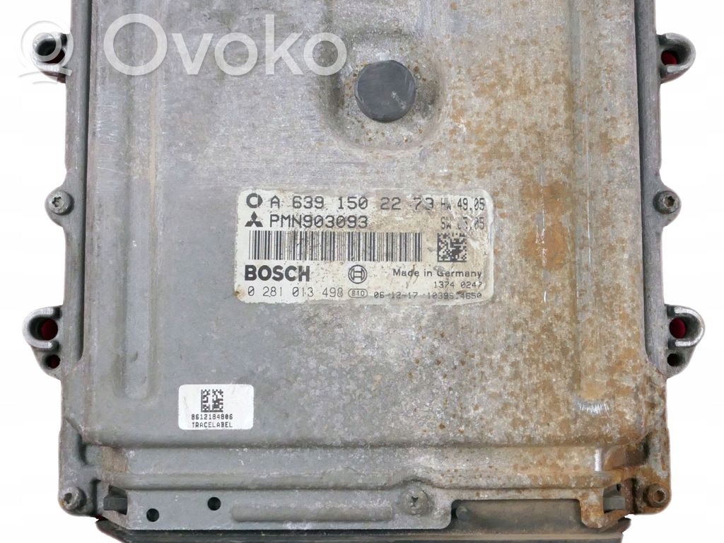 Engine control unit/module   A6391502279,0281013498
