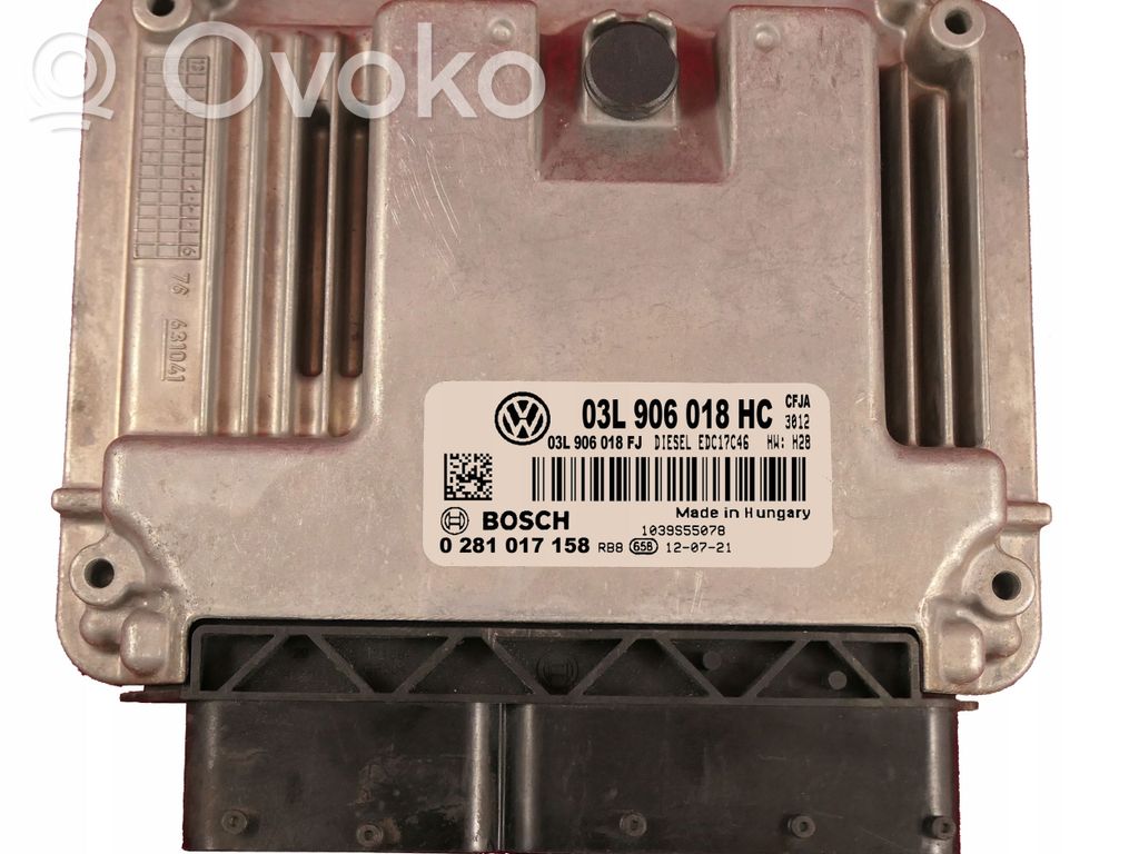 Seat Leon (1P) Engine control unit/module 