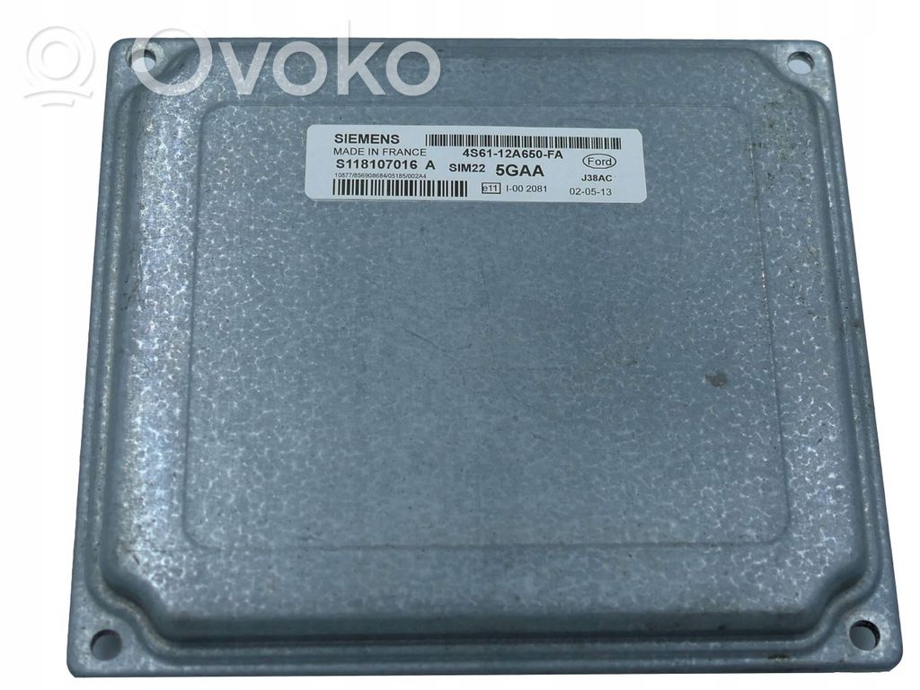 Ford Focus Engine control unit/module 