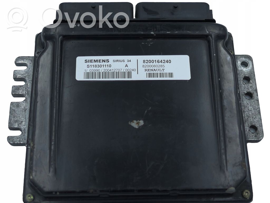 Engine control unit/module   8200164240,S118301110,S118301110A