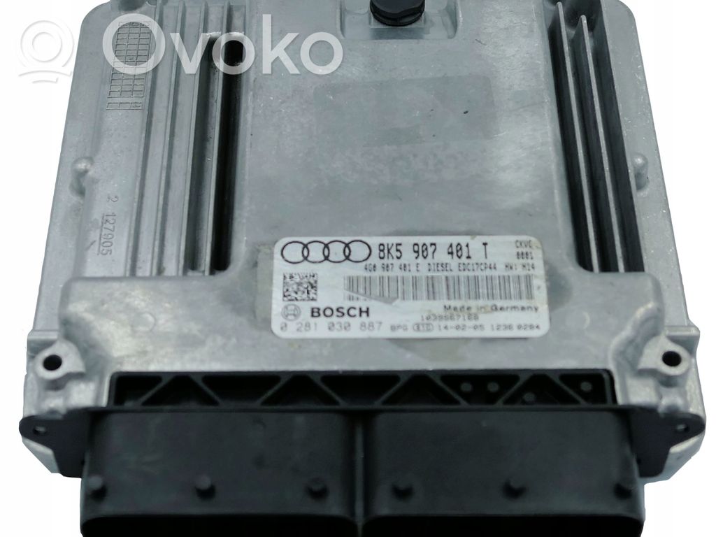 Audi A5 8T 8F Engine control unit/module 