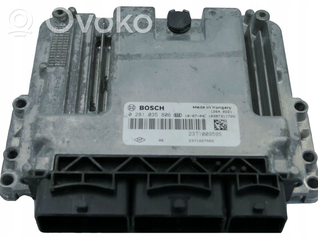 Engine control unit/module   2371009595,0281035806