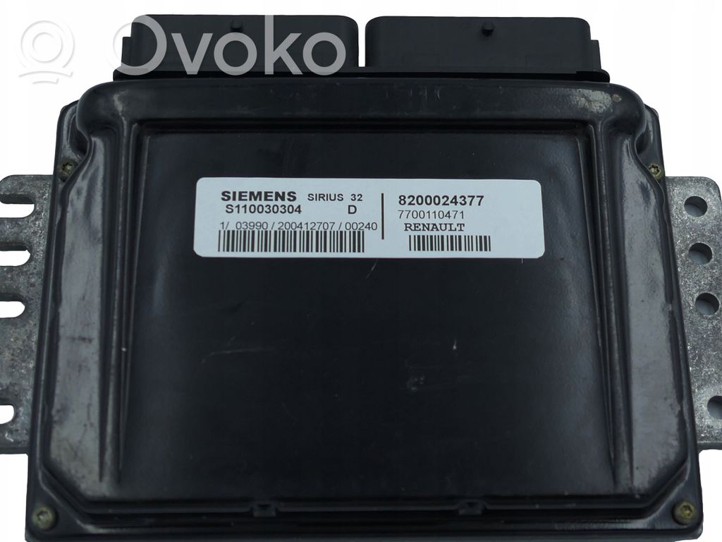 Renault Clio II Engine control unit/module 