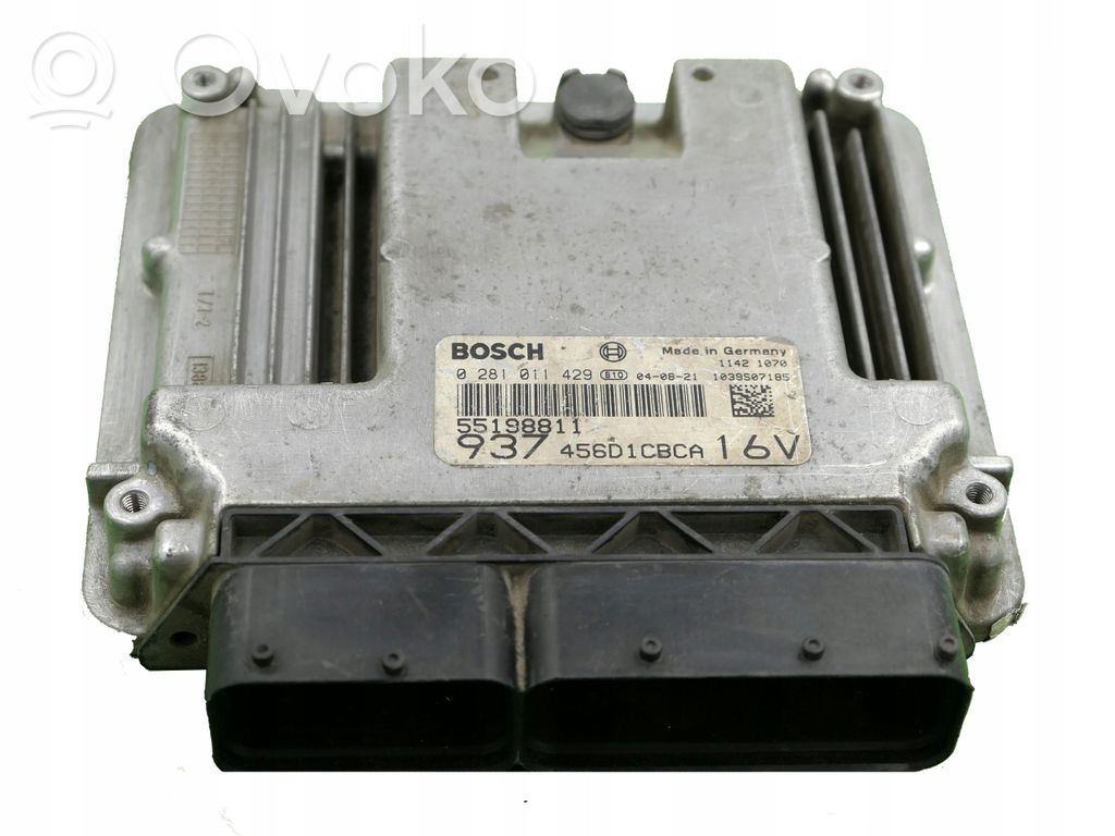 Engine control unit/module   55198811,0281011429
