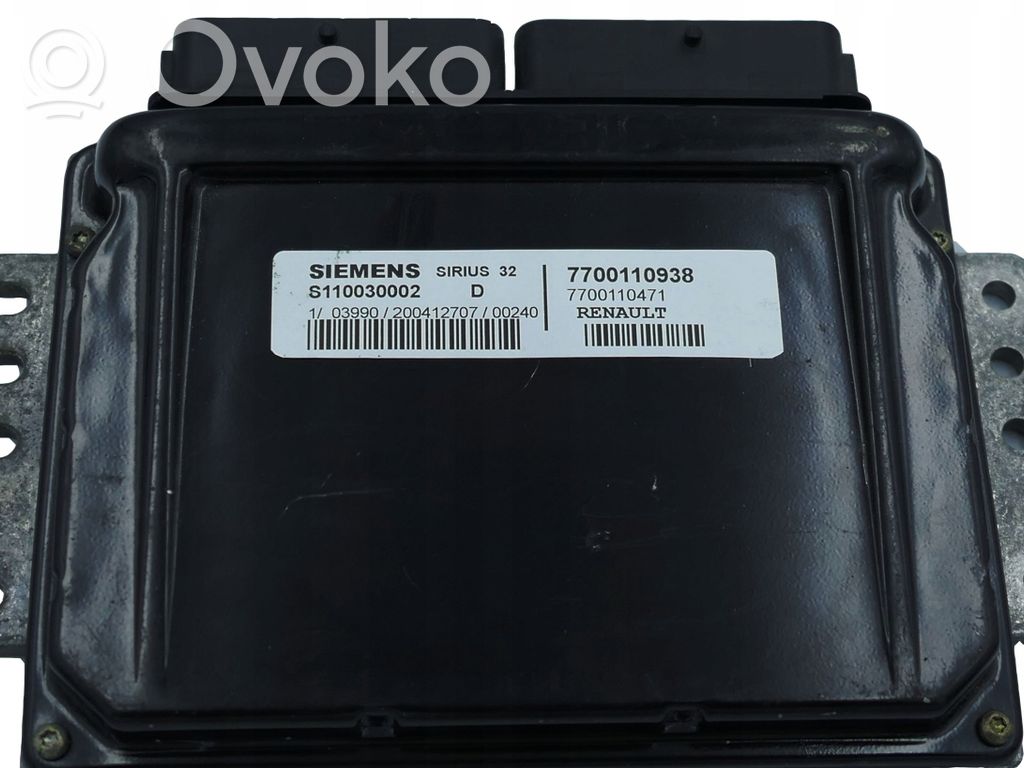 Renault Megane I Engine control unit/module 