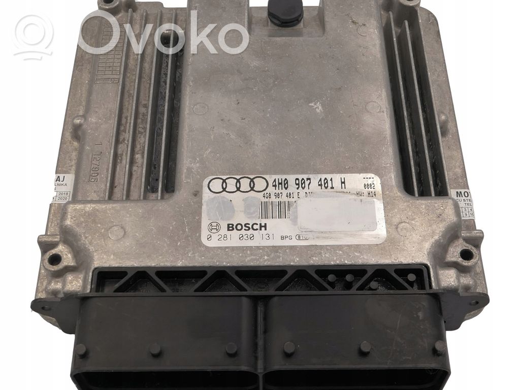 Audi A8 S8 D4 4H Engine control unit/module 