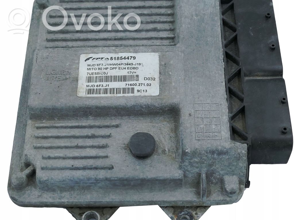 Engine control unit/module   51854479,MJD6F3J1