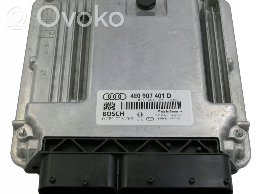 Audi A8 S8 D3 4E Engine control unit/module 