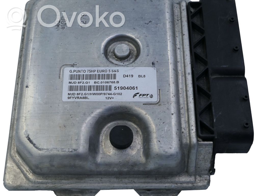Fiat Grande Punto Engine control unit/module 