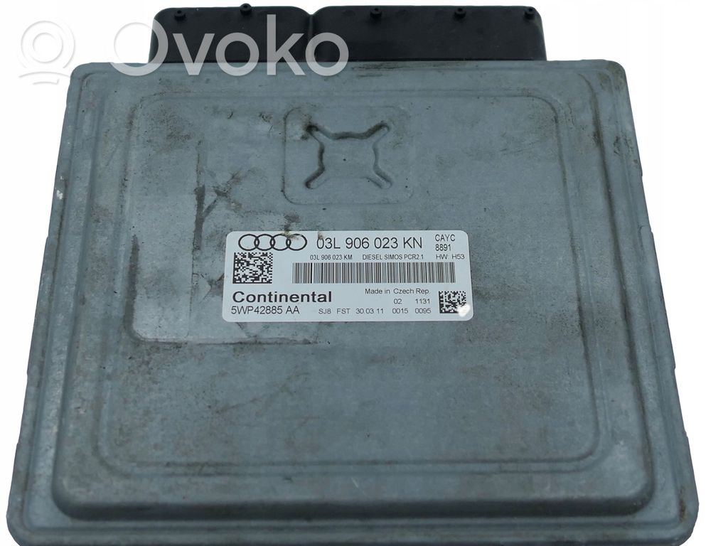 Unidad de control/módulo del motor   03L906023KN,WP42885AA