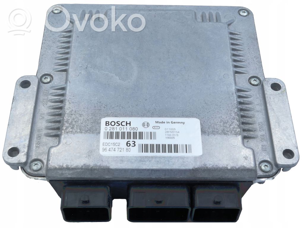 Peugeot 406 Engine control unit/module 