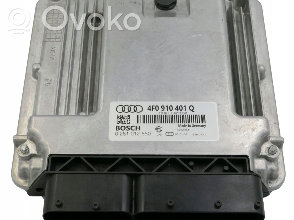 Engine control unit/module   EDC16CP34,4F0910401Q
