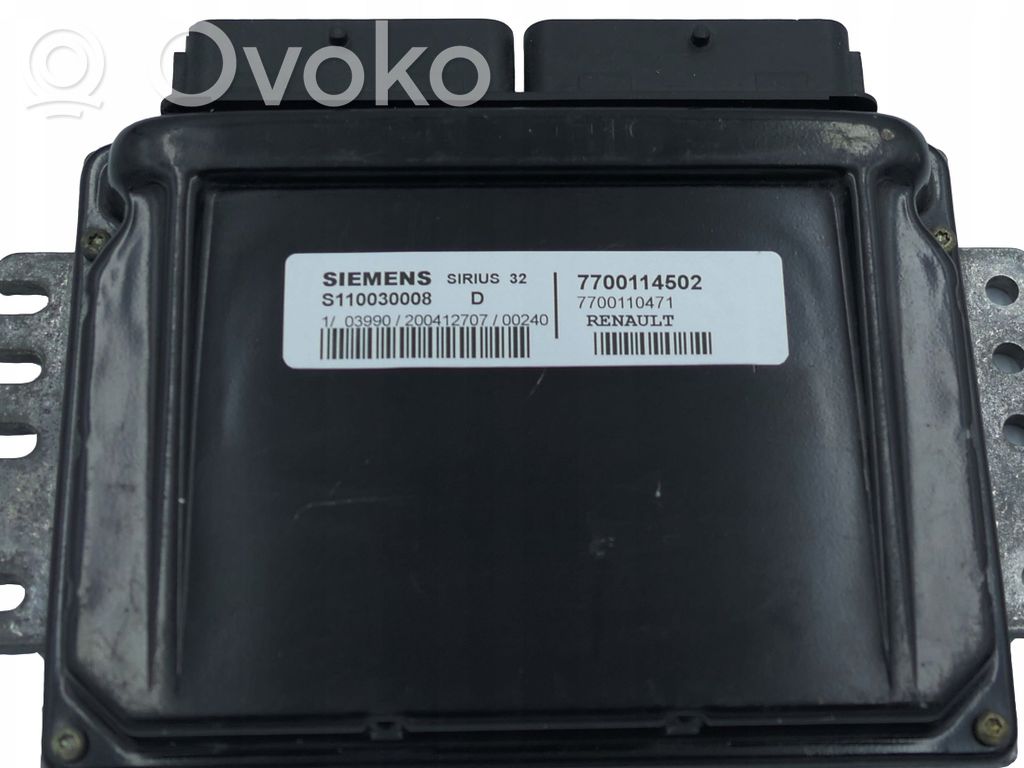 Renault Megane I Engine control unit/module 
