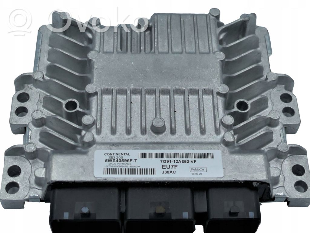 Engine control unit/module   5WS40596FT,7G9112A650VF