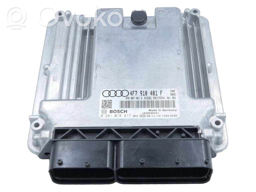Engine control unit/module   4F7910401F,0281015417
