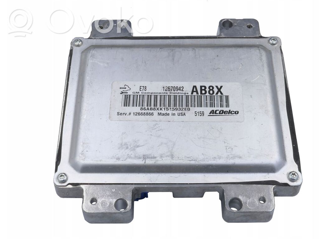 Engine control unit/module   12670942