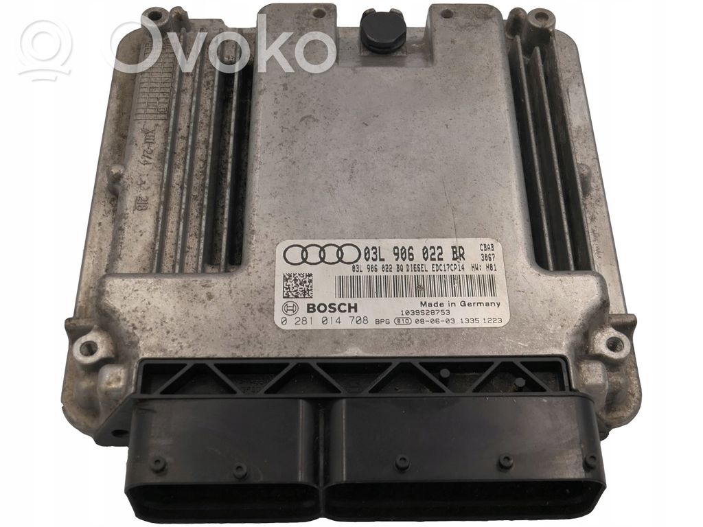 Audi A3 S3 A3 Sportback 8P Engine control unit/module 