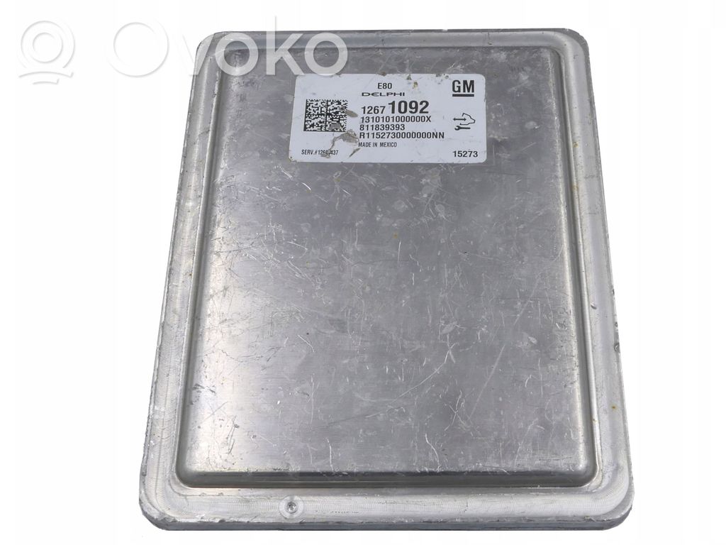 Opel Corsa D Sterownik / Moduł ECU 