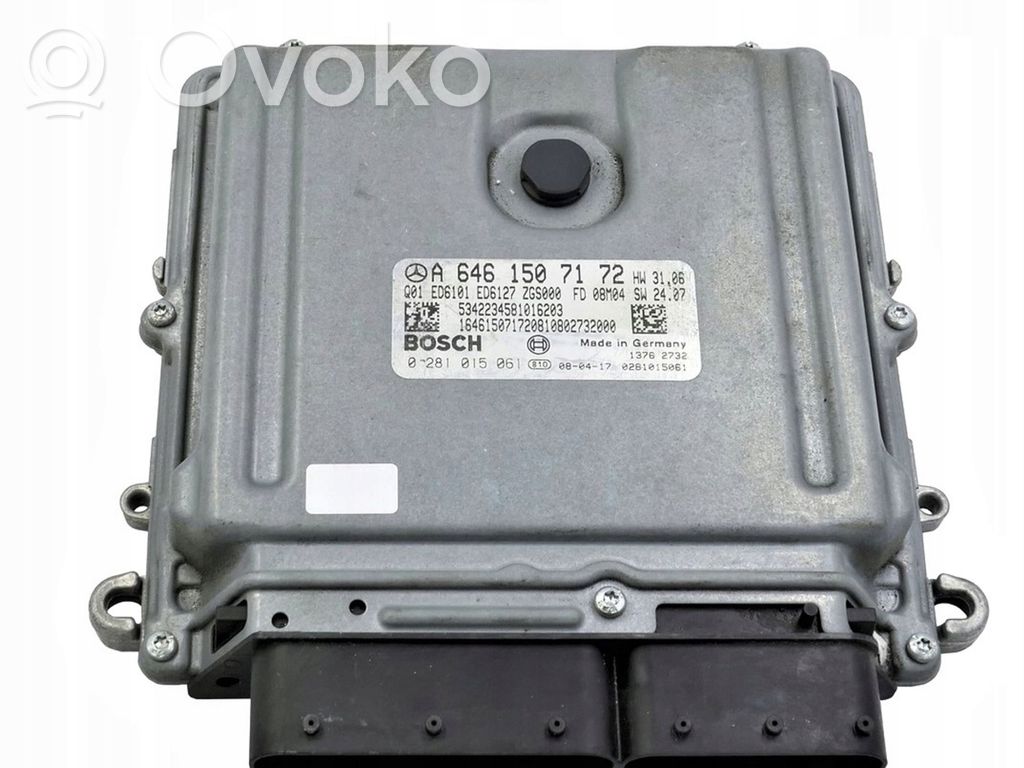 Mercedes-Benz Vito Viano W639 Unitate/modul de control motor 