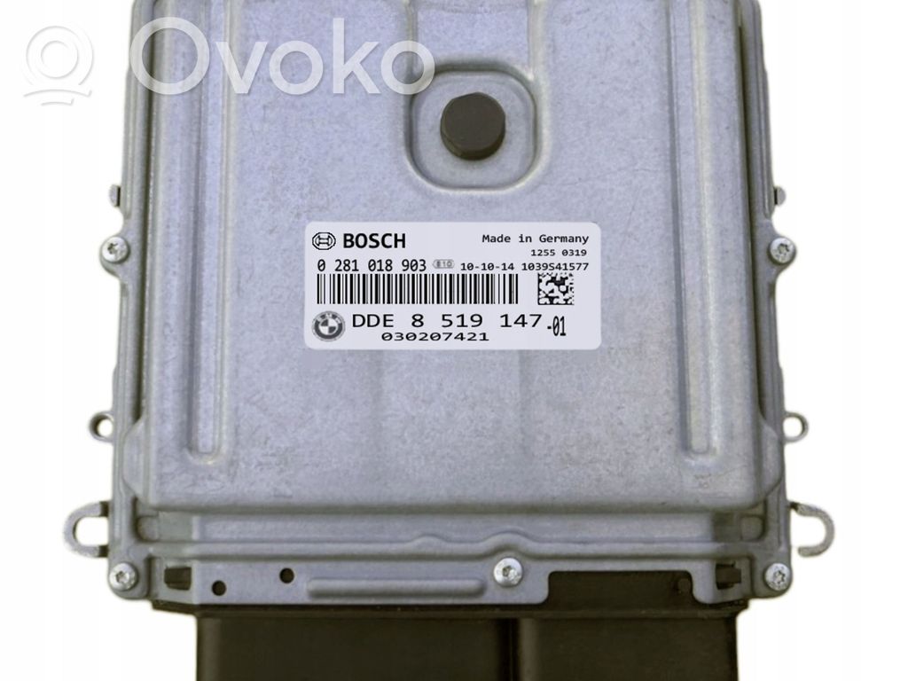 Engine control unit/module   8519147,0281018903