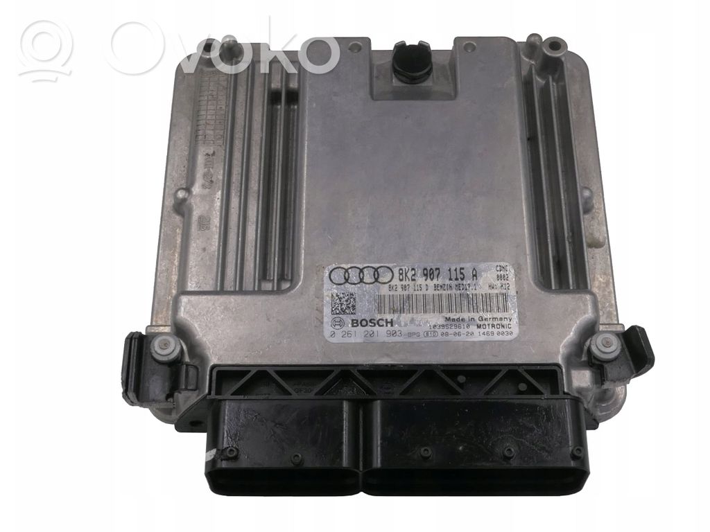 Engine control unit/module   8K2907115A,0261201903