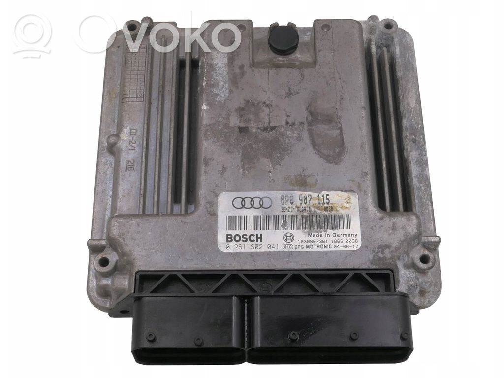 Engine control unit/module   8P0907115,0261S02041