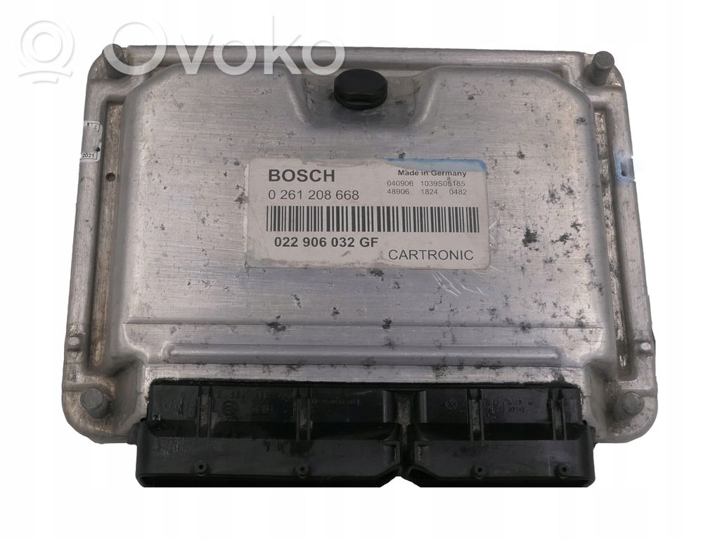 Engine control unit/module   022906032GF,0261208668