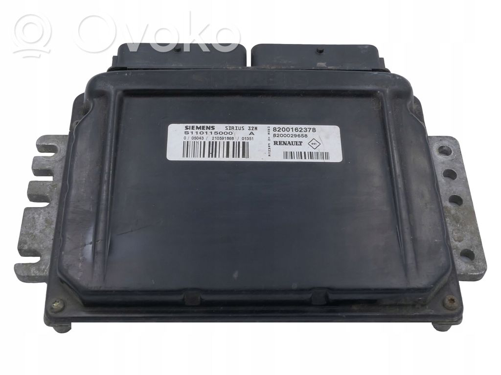 Engine control unit/module   8200029658,8200162378,S110115000,S110115000A