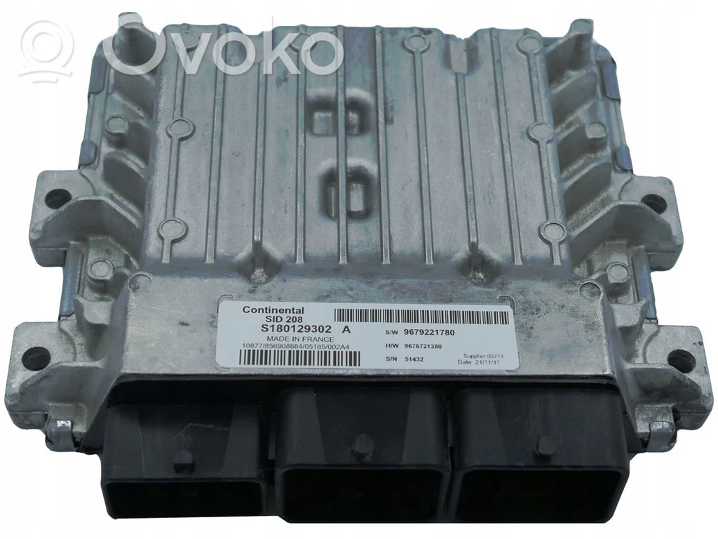 Sterownik / Moduł ECU   9679221780,S180129302,S180129302A