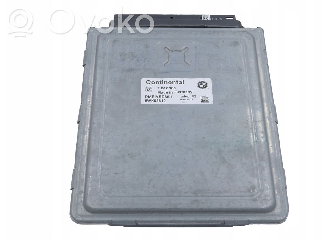 BMW X5 E70 Variklio valdymo blokas 