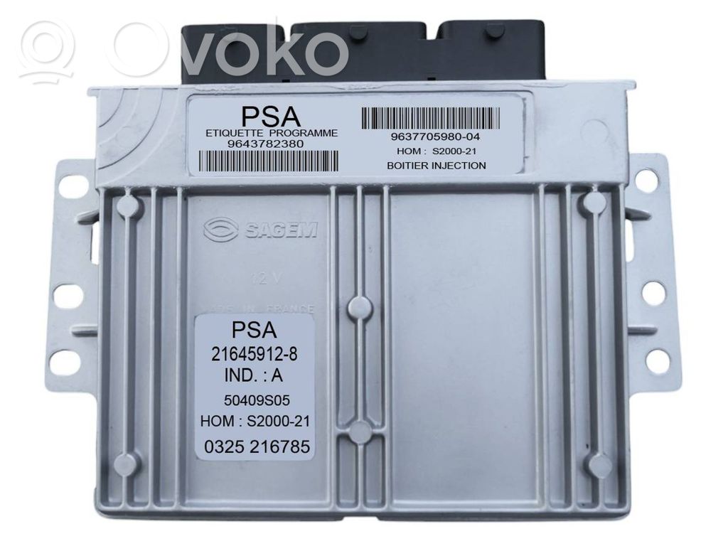 Peugeot 106 Engine control unit/module 