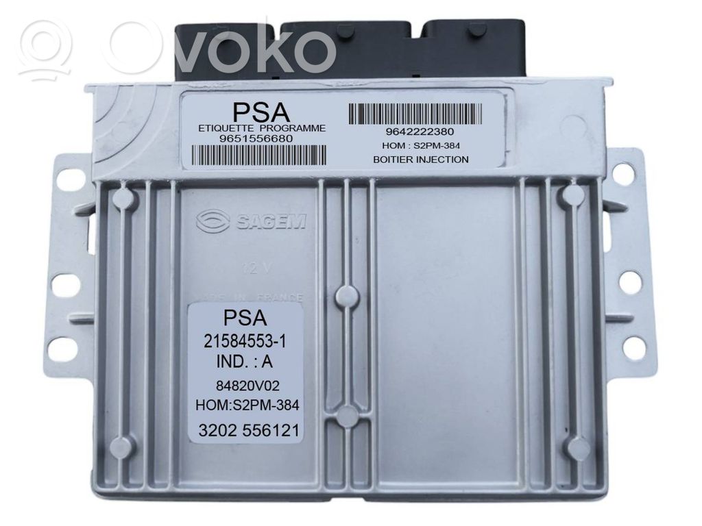 Citroen C2 Engine control unit/module 
