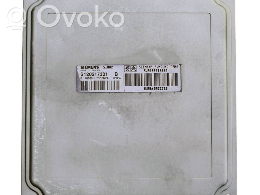 Citroen C3 Engine control unit/module ECU 