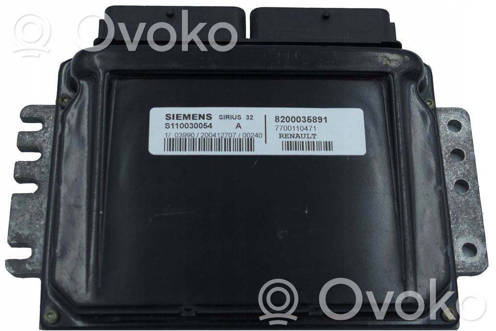 Renault Megane II Engine control unit/module 