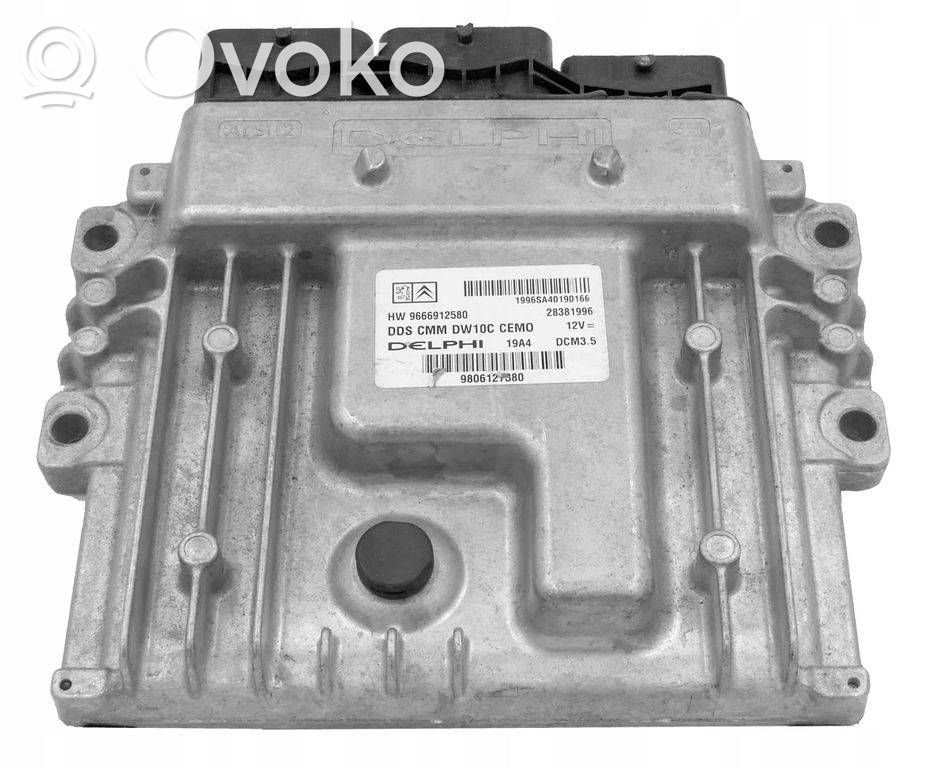 Engine control unit/module   28381996,9666912580,9806127580