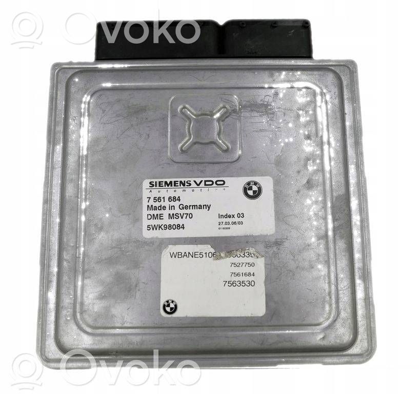 Unidad de control/módulo del motor   7561684,5WK98084