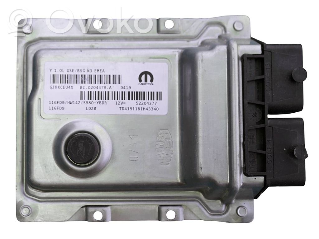 Lancia Ypsilon Variklio valdymo blokas 