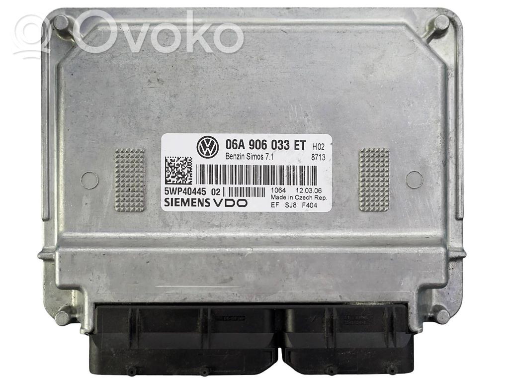 Volkswagen Touran I Engine control unit/module 