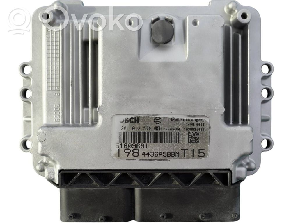 Engine control unit/module   0281013578,51809691